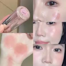 2026 novo estilo de venda quente líquido Blush creme líquido brilho água expansão psiquiatra luz diária maquiagem rosa d