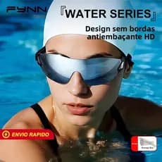 FYNN Óculos Natação Adulto Antiembaçante Impermeável HD Proteção UV Unissex Piscina Praia