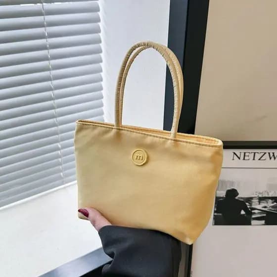 Bolsa pequena de Nylon Fashion, sacola pequena e fresca para celular, bolsa Casual de pano Oxford para mulheres, Mini mã