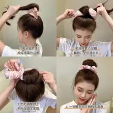 Cabelo encaracolado deus pessoa preguiçosa dispositivo-livre Perm laço de cabelo bobina rolo dormir cabelo grande YIE es