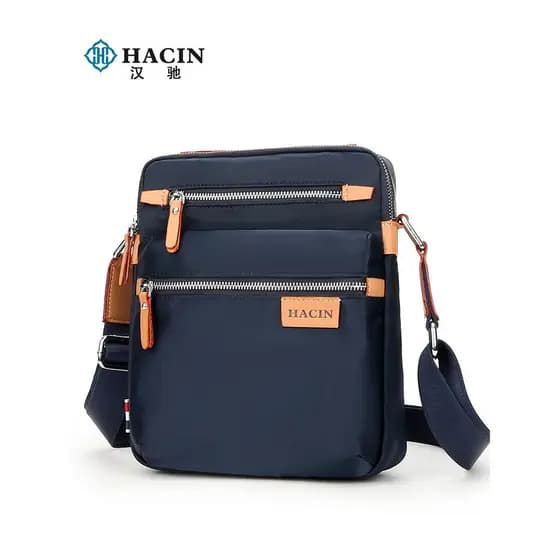 Bolsa de ombro masculina bolsa mensageiro moda bolsa de ombro lona Casual Street Wear multifuncional pequena mochila sac