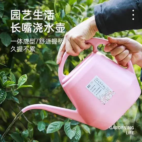 Rega rega garrafa de água rega de boca longa regador de grande capacidade rega legumes doméstico grande tamanho jardinag