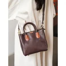 F primeira camada vegetal curtido couro artesanal bolsa feminina europeu americano Casual pequena Diana bolsa de couro g
