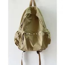 Estilo coreano ins simples All-Match náilon mochila de grande capacidade estudante leve mochila de viagem 2023 novo esti