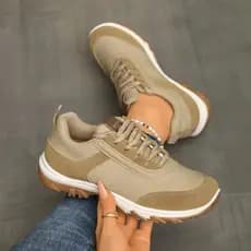 2025 outono novo estilo esportes sapatos casuais 42 estudante tênis de corrida leve único sapatos rendas cor combinando