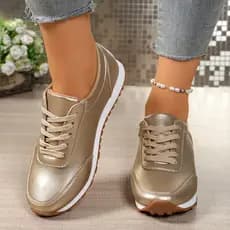 2025 outono novo estilo esportes sapatos casuais 43 moda plana All-Match Anti-deslizamento sapatos estudante tênis de co