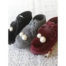 W inverno botas de neve femininas tubo curto sapatos de pão versão coreana 2024 novo estilo All-Match botas curtas estud