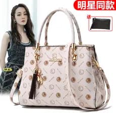 Atmosférica bolsa feminina de meia-idade bolsa mãe 2024 novo estilo moda na moda bolsa de grande capacidade feminina All