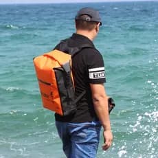 Mochila à prova d'água para homens, motocicleta, natação, mergulho, esportes, praia, pesca, montanhismo