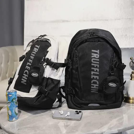 Mochila escolar masculina, estudante do ensino médio, mochila escolar de viagem, tendência da moda, 50cm, 53cm, bolsa de