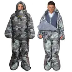 MAXSOINS MAXSOINS Humanóide Saco de Dormir Quente Camping Saco de Dormir Acampamento Caminhada Corpo Saco de Dormir