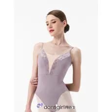 Danshigo Ballet bodysuit dança professor adulto feminino prática veludo estilingue cintura estreita grande volta bodysui