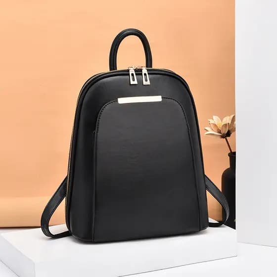 Simples mochila feminina 2025 novo estilo moda tendência estudante mochila grande capacidade portátil mochila feminina
