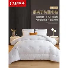 Chengwai colcha núcleo inverno colcha engrossado colcha quente 5kg inverno puro algodão outono inverno quatro estações U