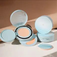 Maquiagem leve com sensação de corretivo alto!Caitang TIMAGE Twin Cushion Corretivo de longa duração sem maquiagem Pele