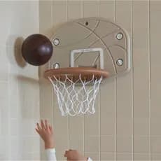 INS estilo crianças cesta de basquete interior pendurado cesta de basquete meninos tiro doméstico bebê bola brinquedos