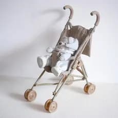 Coreia coreana ins carrinho de brinquedo infantil menina brincar casa simulação com boneca presente de aniversário do be