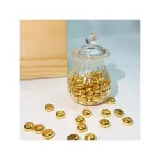 Salvar garrafa de feijão dourado salvar feijão dourado garrafa de armazenamento de vidro moderno simples Mini garrafa de