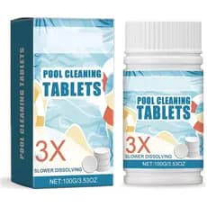 Pastilhas de Cloro para Piscinas, Pastilhas de Limpeza para Piscinas, Pastilhas de Cloro para Banheiras de Hidromassagem