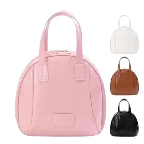 Bolsa de Cosméticos Practicávelk, Bolsa de Cosméticos em Forma de Concha com Múltiplas Camadas, Bolsa de Cosméticos Port