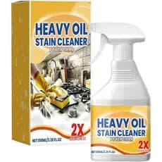 Removedor de Manchas de Óleo Pesado, Removedor de Gordura, Spray de Limpeza Multiuso para Cozinha, Spray para Cozinha, P