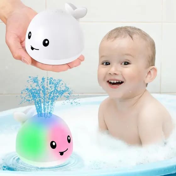 Brinquedo de banho Gigilli para bebês, brinquedo de banho para crianças de 1 a 3 anos, para meninos e meninas de 1, 2, 3