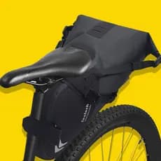 Bolsa traseira para bicicleta, resistente ao desgaste, à prova d'água, Universal, para assento de veículo elétrico, Moun