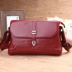 Xizhixiu versão coreana novo estilo bolsa mensageiro de couro genuíno bolsa de ombro feminina bolsa de ombro mensageiro