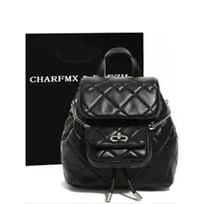 CHARFMX & KIEZH Mochila Feminina 2026 Novo Estilo Moda Nicho Mochila de Grande Capacidade Mulheres Bolsa Leve de Viagem