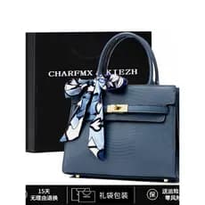CHARFMX & KIEZH Platinum Bolsa Feminina Bolsa de Couro Genuíno 2026 Novo Estilo Bolsa Mensageiro Bolsa Mãe de Meia-Idade