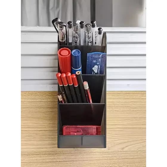 Suporte para caneta de inserção Diagonal com costura de Slot para tela suspensa Cor clara Tamanho grande pode conter hor