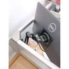 Suporte de Monitor posição de trabalho Universal móvel suporte de elevação do computador suporte de canto da tela da mes
