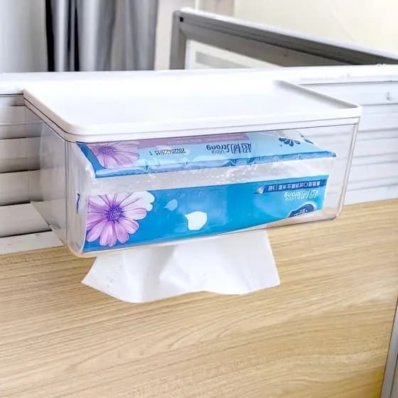 Posição de trabalho pendurado tipo caixa de papel mesa de cabeça para baixo suporte de papel simples tipo costura caixa