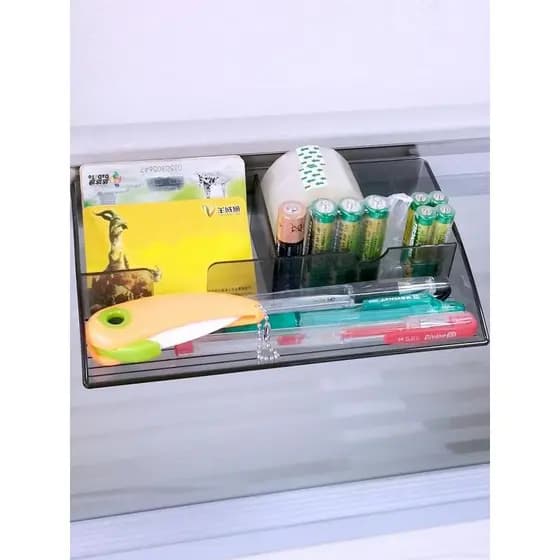 Caixa do cartão de visita da curvatura do entalhe da tela da mesa, caixa de armazenamento da inserção da costura do trab