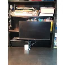 Estante de exibição de prateleira, mesa frontal, recepção, clipe de tela instalado para prateleira, trilhos quadrados, t