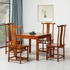 Mesa Baxian madeira maciça novo estilo chinês quadrado jacarandá antigo mesa de jantar chinês mesa de jantar doméstico m