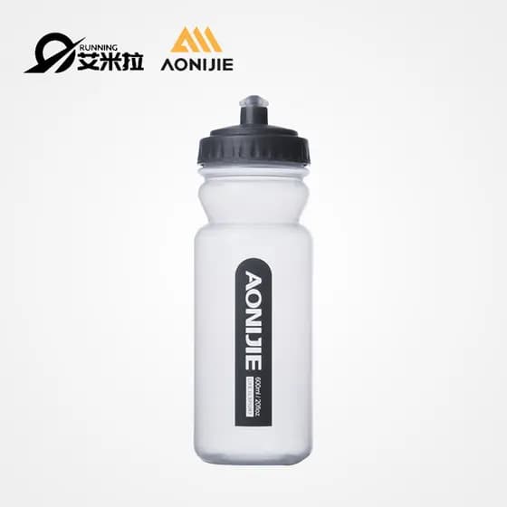 Onijie garrafa de água esportiva para corrida, 600ml, copo de água ao ar livre, garrafa de água, maratona, Fitness, cicl
