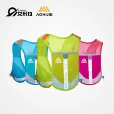 Correndo mochila dos homens Cross Country colete noite correndo ciclismo mochila respirável colete reflexivo feminino sa