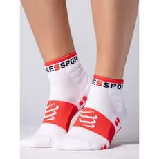Compressport correndo treinamento meias de compressão treinamento de alta qualidade toalha inferior secagem rápida marat