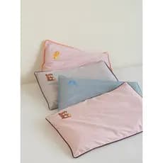 Fronha de bebê de 3 a 10 anos 30x50cm estilo infantil 40x60cm lavável à máquina lavável um pacote