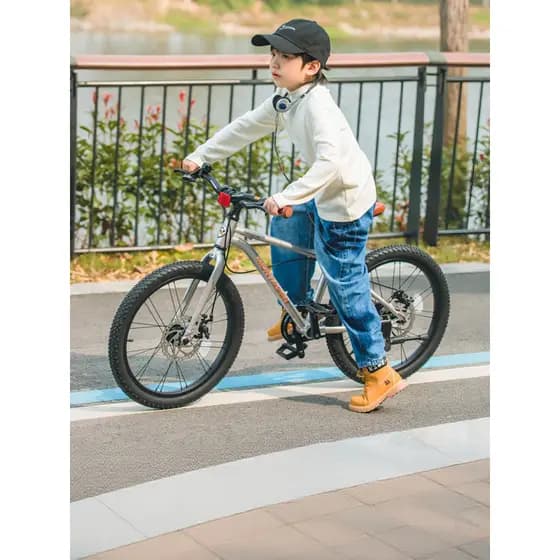 Shanghai bonito Dasheng bicicleta de estrada das crianças médio grande meninos meninas 6-8-10 anos polia Mountain Bike B