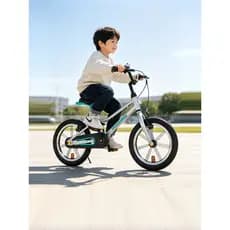 Meng Dasheng Novo Estilo Bicicleta Infantil 3-6-8 Anos Pode Deslizar Pode Livrar Ultra-Leve Meninos Meninas Liga de Alum