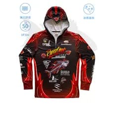 Isca roupas de pesca com capuz gelo seda proteção solar roupas de pesca masculina longo leve estiramento verão roupas de