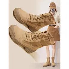 Sapatos alemães para caminhada ao ar livre, caminhada no deserto, antiderrapante, resistente ao desgaste, leve, respiráv