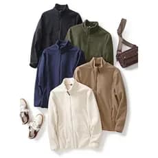 Jaqueta de lã masculina jaqueta de lã ao ar livre forro masculino primavera outono engrossado quente dupla face jaqueta