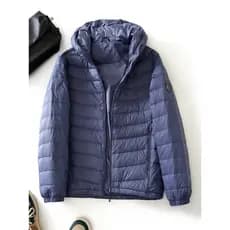 Super econômico masculino quente leve com capuz jaqueta outono inverno 2023 novo estilo meninos curto jaqueta Casual na