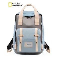 National Geographic Mochila Moda Mochila Commuter Bag Estudante Atraente Bolsa Grande Capacidade Bolsa Escolar Repelente