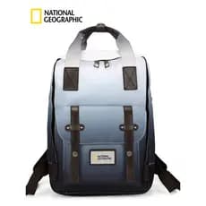 National Geographic Computer Bag Mochila Mochila Bolsa de viagem Estudante Homens Mulheres Bolsa escolar à prova d'água