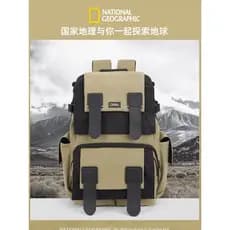 National Geographic Homens Mulheres Laptop Mochila Legal Bonito Bolsa Escolar Grande Capacidade Câmera Bolsa Ao Ar Livre