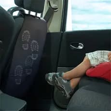 Almofada anti-chute para encosto de assento de carro, almofada protetora para crianças, Interior criativo, desenho anima